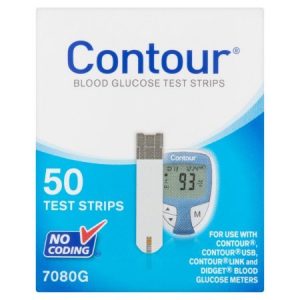 Contour 50 Blood Glucose Test Strips