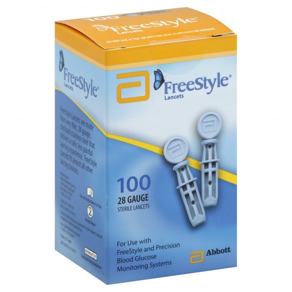 FreeStyle lancets 100 28 Gauge Sterile Lancets